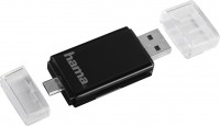 Zdjęcia - Czytnik kart pamięci / hub USB Hama USB 2.0 OTG Card Reader 