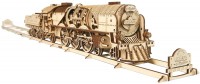 3D-пазл UGears V-Express Steam Train with Tender 