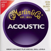 Zdjęcia - Struny Martin Traditional Acoustic 80/20 Bronze 12-String 12-54 