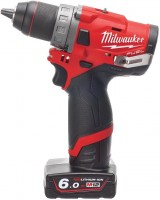 Фото - Дриль / шурупокрут Milwaukee M12 FDD-602X 