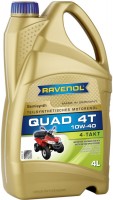 Zdjęcia - Olej silnikowy Ravenol Quad 4T 10W-40 4 l