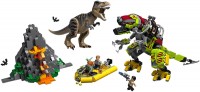 Klocki Lego T.Rex vs Dino-Mech Battle 75938 