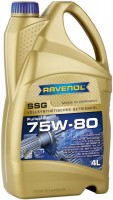 Zdjęcia - Olej przekładniowy Ravenol SSG 75W-80 4 l