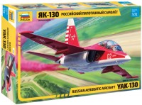 Фото - Збірна модель Zvezda Russian Aerobatic Aircraft YAK-130 (1:72) 