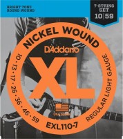 Струни DAddario XL Nickel Wound 7-String 10-59 