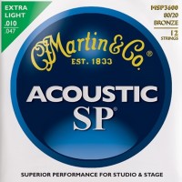 Фото - Струни Martin SP Bronze Acoustic 12-String 10-47 