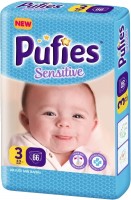 Фото - Підгузки Pufies Sensitive 3 / 66 pcs 