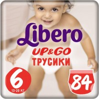 Zdjęcia - Pielucha Libero Up and Go 6 / 84 pcs 