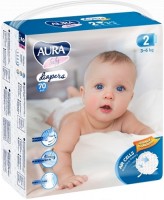 Zdjęcia - Pielucha Aura Baby Diapers 2 / 70 pcs 