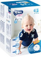 Zdjęcia - Pielucha Aura Baby Diapers 5 / 12 pcs 