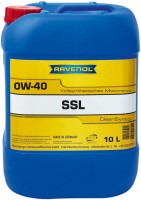 Фото - Моторне мастило Ravenol SSL 0W-40 10 л