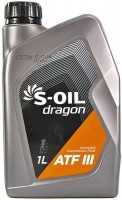 Zdjęcia - Olej przekładniowy S-Oil Dragon ATF III 1L 1 l