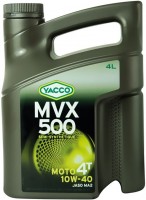 Фото - Моторне мастило Yacco MVX 500 4T 10W-40 4 л