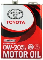 Фото - Моторне мастило Toyota Motor Oil 0W-20 SN/GF-5 Synthetic 4 л