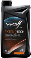 Фото - Трансмісійне мастило WOLF Extendtech 75W-80 GL5 1 л