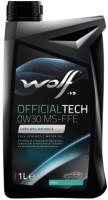 Zdjęcia - Olej silnikowy WOLF Officialtech 0W-30 MS-FFE 1 l
