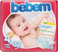 Фото - Підгузки Bebem Diapers 4 / 32 pcs 