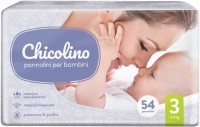 Zdjęcia - Pielucha Chicolino Diapers 3 / 54 pcs 