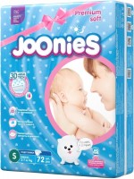 Фото - Підгузки Joonies Premium Soft Diapers S / 72 pcs 