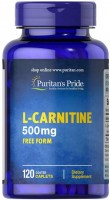 Zdjęcia - Spalacz tłuszczu Puritans Pride L-Carnitine 500 mg 60 szt.