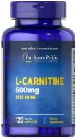 Фото - Спалювач жиру Puritans Pride L-Carnitine 500 mg 120 шт