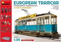 Фото - Збірна модель MiniArt European Tramcar w/Crew and Passengers (1:35) 