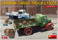 Фото - Збірна модель MiniArt German Cargo Truck L1500S (1:35) 