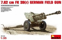 Фото - Збірна модель MiniArt 7.62 cm FK 39(r) German Field Gun (1:35) 