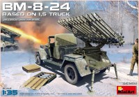 Model do sklejania (modelarstwo) MiniArt BM-8-24 Bassed on 1.5 Truck (1:35) 