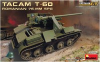 Збірна модель MiniArt Tacam T-60 Romanian 76-mm SPG (1:35) 