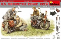 Збірна модель MiniArt U.S. Motorcycle Repair Crew (1:35) 