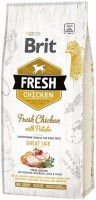 Zdjęcia - Karm dla psów Brit Fresh Chicken with Potato Adult Great Life 2.5 kg