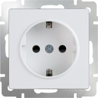 Фото - Розетка Werkel WL01-SKGS-01-IP44 білий