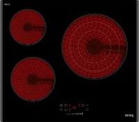 Фото - Варильна поверхня Korting HK 6351 B3 чорний