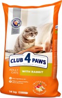 Karma dla kotów Club 4 Paws Adult Rabbit  14 kg