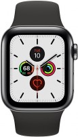 Фото - Смарт годинник Apple Watch 5 Steel  44 mm Cellular