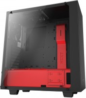 Zdjęcia - Obudowa NZXT S340 Elite czerwony