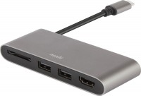 Czytnik kart pamięci / hub USB Moshi USB-C Multimedia Adapter 