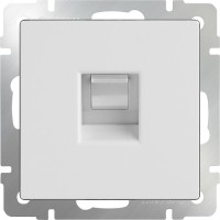 Фото - Розетка Werkel WL01-RJ-45 білий