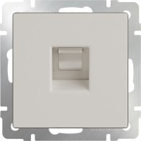 Фото - Розетка Werkel WL03-RJ-45 слонова кістка