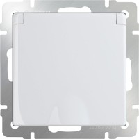 Фото - Розетка Werkel WL01-SKGSC-01-IP44 білий