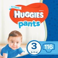 Фото - Підгузки Huggies Pants Boy 3 / 116 pcs 