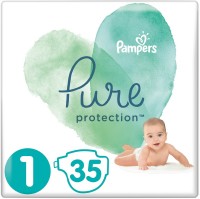 Фото - Підгузки Pampers Pure Protection 1 / 35 pcs 