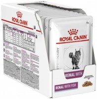 Karma dla kotów Royal Canin Renal Fish Gravy Pouch  12 pcs