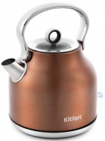 Zdjęcia - Czajnik elektryczny KITFORT KT-671-5 ciemnobrązowy