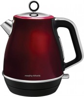 Zdjęcia - Czajnik elektryczny Morphy Richards Evoke 104408 bordowy