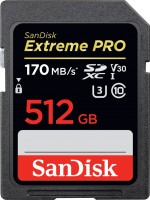 Фото - Карта пам'яті SanDisk Extreme Pro V30 SDXC UHS-I U3 512 ГБ
