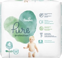 Фото - Підгузки Pampers Pure Protection 4 / 28 pcs 