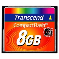 Zdjęcia - Karta pamięci Transcend CompactFlash 133x 8 GB