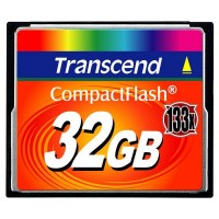 Zdjęcia - Karta pamięci Transcend CompactFlash 133x 32 GB